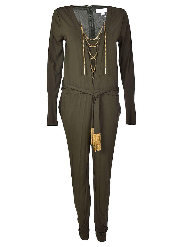 Michael Kors Overall Jumpsuit In Ivy 
