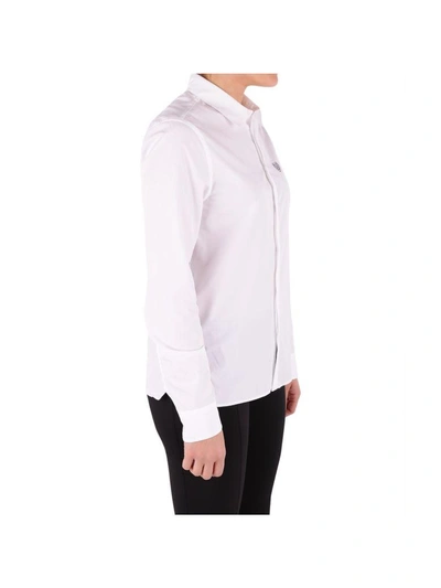 Shop Kenzo Cotton Shirt In White