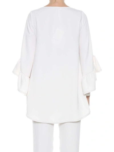 Shop P.a.r.o.s.h Blouse In Bianco