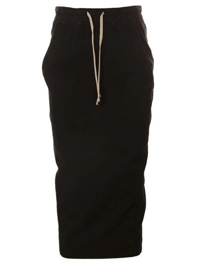 Shop Drkshdw Elasticated Waist Skirt In Black
