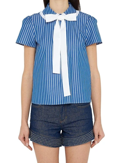 Shop Red Valentino Shirt In Multicolor
