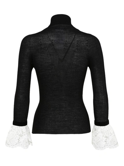 Shop Philosophy Di Lorenzo Serafini Fitted Sweater In Black