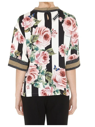 Shop Dolce & Gabbana Top In Multicolor