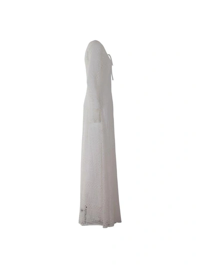 Shop Brigitte Bardot Long Dress In White