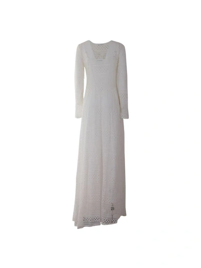 Shop Brigitte Bardot Long Dress In White