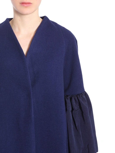 Shop Jovonna Faye Coat In Blu