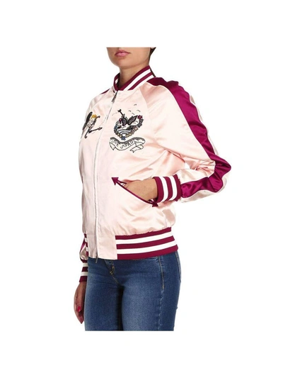 Shop Valentino Jacket Jacket Women  In Pink