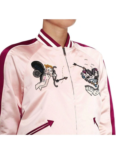 Shop Valentino Jacket Jacket Women  In Pink