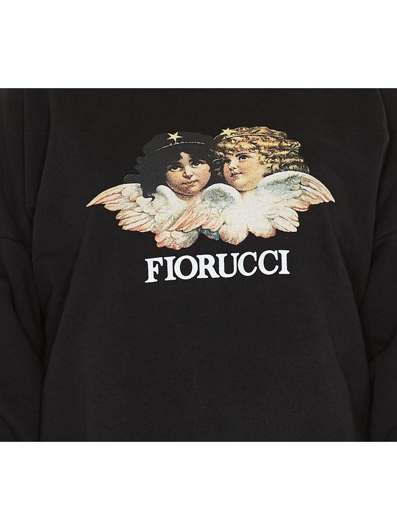 Fiorucci Vintage Angels Sweatshirt In Black | ModeSens