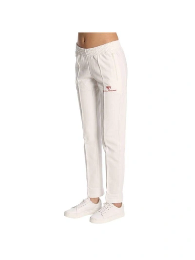 Shop Chiara Ferragni Pants Pants Women  In White