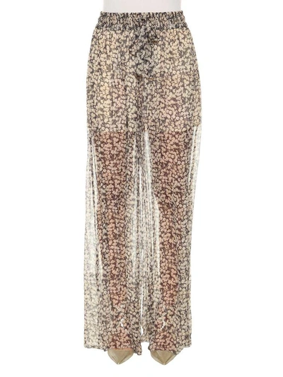 Shop Zimmermann Printed Wide Pants In Multi