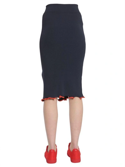 Shop Opening Ceremony Pencil Skirt In Blu