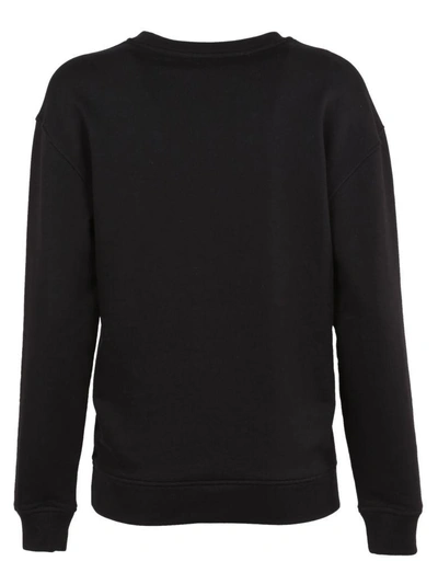 Shop Mcq By Alexander Mcqueen Mcq Alexander Mcqueen Swallow Print Sweatshirt In Black