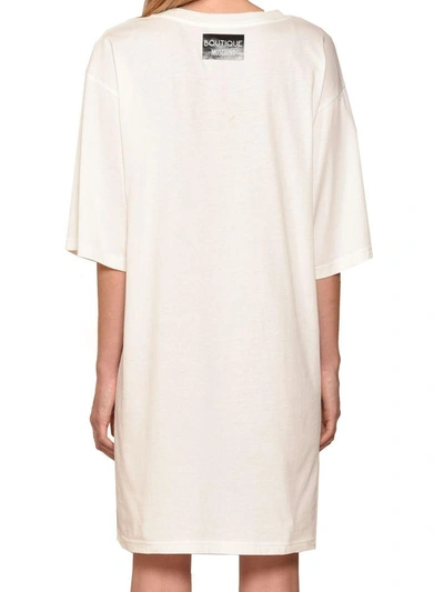 Shop Boutique Moschino Dress In White