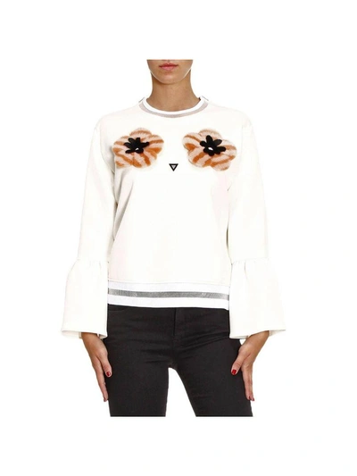 Shop Fendi Sweatshirt Sweater Women  In White
