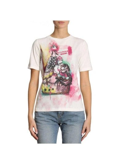 Shop Boutique Moschino T-shirt T-shirt Women  In Multicolor