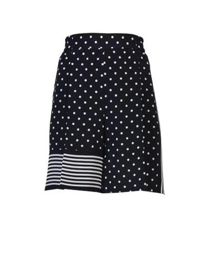 Shop Stella Mccartney Polka Dots Shorts In Black