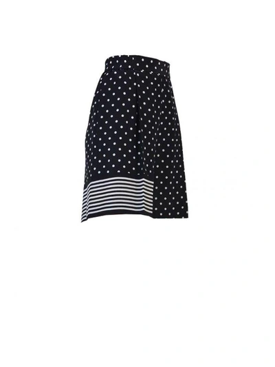 Shop Stella Mccartney Polka Dots Shorts In Black