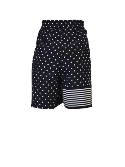 Shop Stella Mccartney Polka Dots Shorts In Black