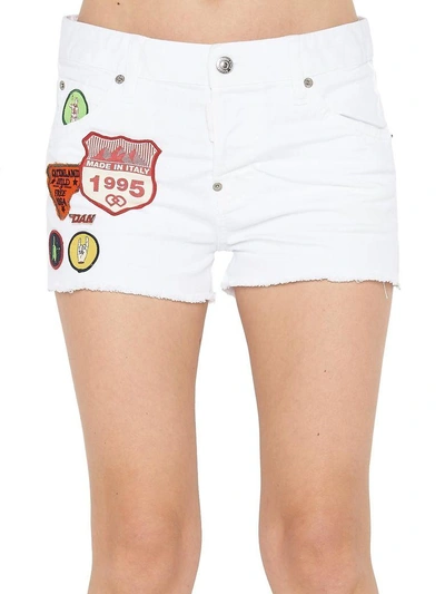 Shop Dsquared2 Short In White