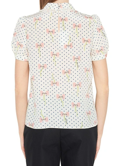 Shop Miu Miu Top In Multicolor