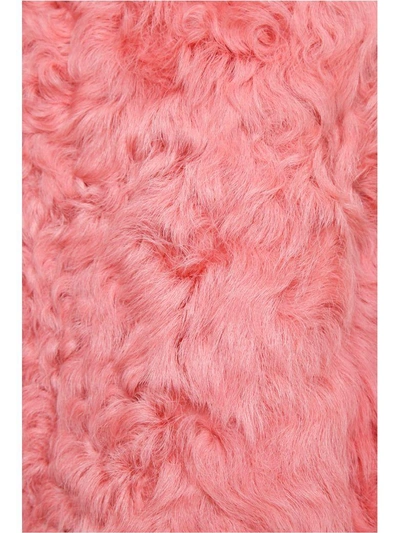 Shop Numerootto Kalgan Fur Vest In Dark Pink|rosa