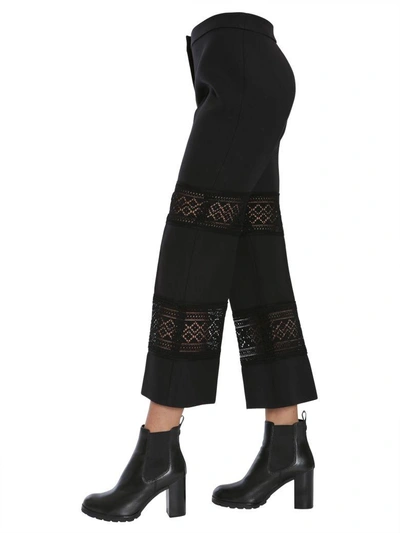 Shop Alexander Mcqueen Tailored Trousers In Nero