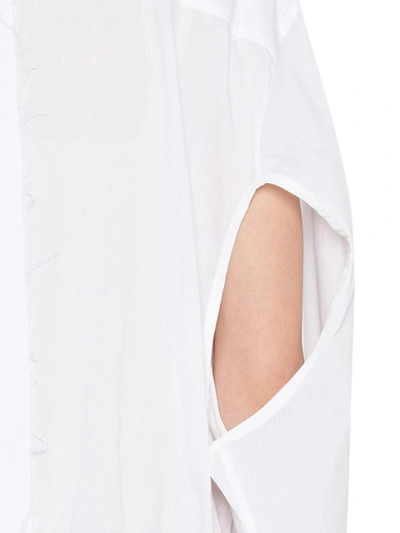 Shop Ben Taverniti Unravel Project Shirt In White