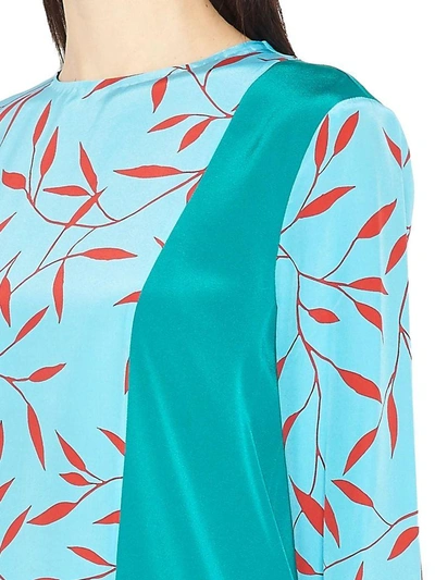 Shop Diane Von Furstenberg Blouse In Multicolor