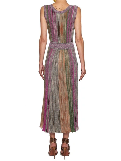 Shop Missoni Dress In Multicolor