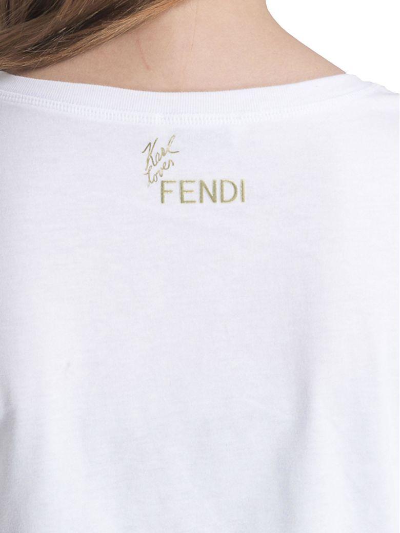 fendi white collar shirt