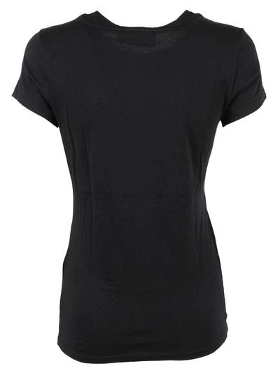 Shop Philipp Plein Give Me A Kiss T-shirt In Black
