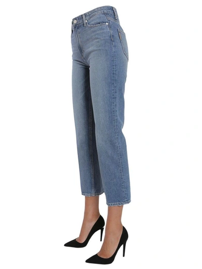 Shop Paige Sarah Straight Jeans In Denim