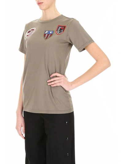 Shop Mr & Mrs Italy T-shirt With Patches In Basic