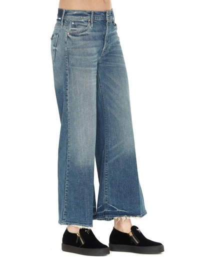 Shop Mother Jeans Stunner Roller Ankle Chew Jeans