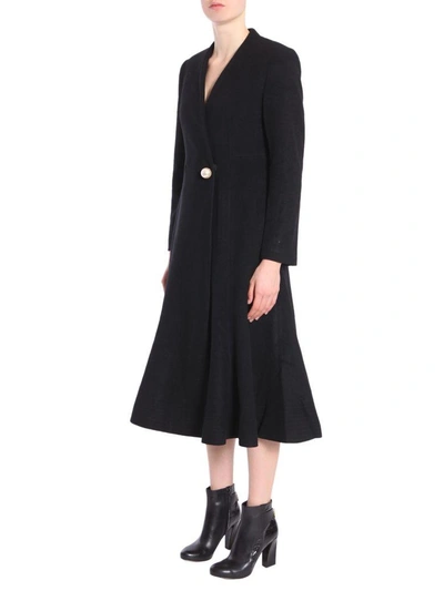 Shop Jovonna Halfmoon Coat In Black
