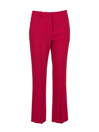 Shop Givenchy Tailored Trousers In Fucsia