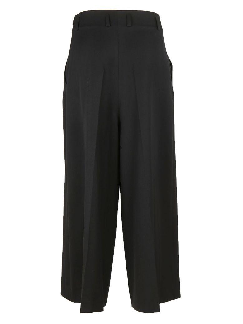 Lanvin Straight-leg Cropped Trousers In Nero | ModeSens