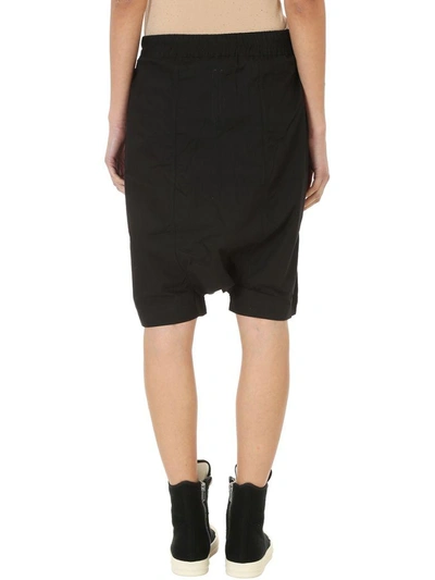 Shop Drkshdw Black Cotton Pods Shorts
