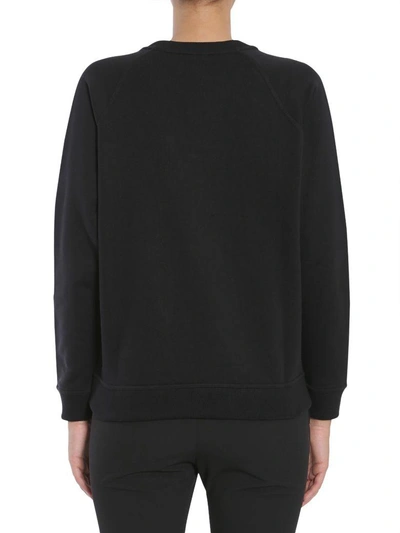 Shop Kenzo Sweatshirt With Patches In Nero