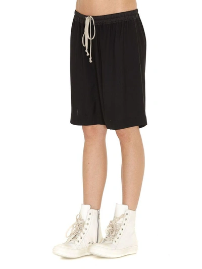 Shop Rick Owens Shorts In Black