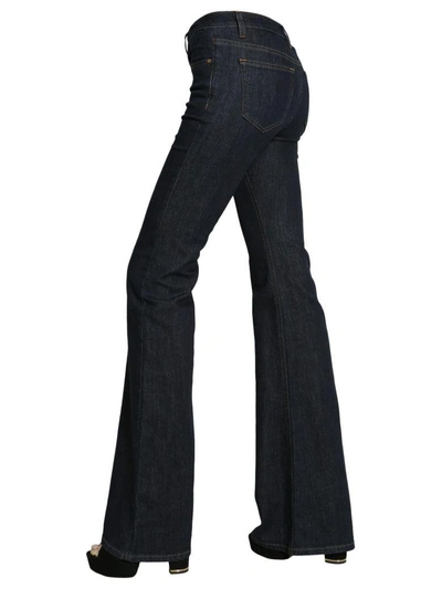 Shop Michael Michael Kors Selma Flare Jeans In Blue