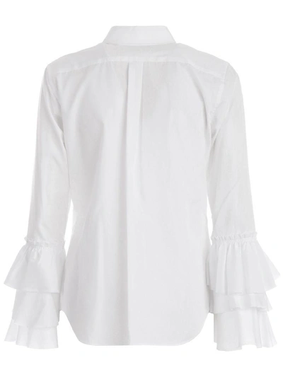 Shop Comme Des Garçons Comme Des Garçons Shirt In White