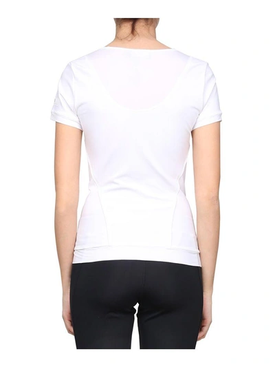 Shop Adidas By Stella Mccartney Performance Essential T-shirt In Bianco