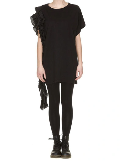 Shop Till.da Till. Da Frill Mini Dress In Black