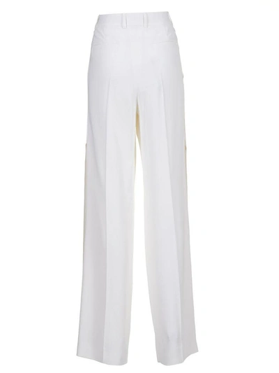 Shop Givenchy Trousers In Bianco