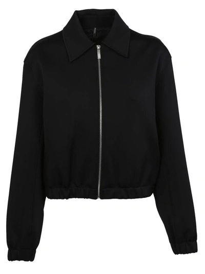 Shop Helmut Lang Cropped Jacket In Black