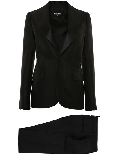 Shop Dsquared2 Suit In Black (black)