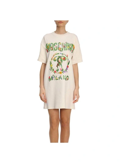 Shop Moschino Dress Dress Women  Couture In White