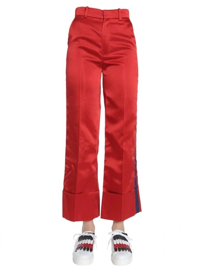 Shop Tommy Hilfiger Tailored Trousers In Rosso